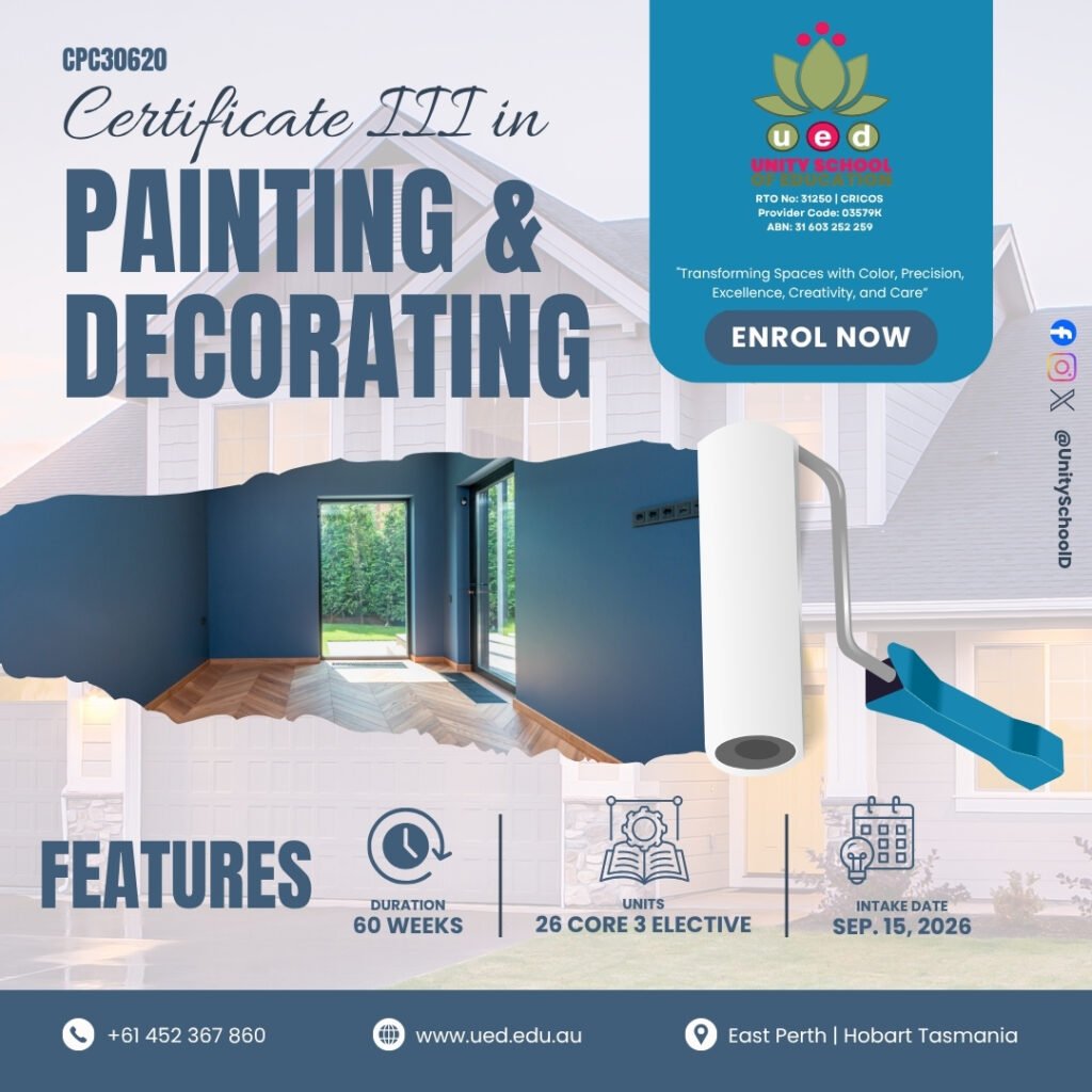 certificate iii painting & decorating 8 21 2026